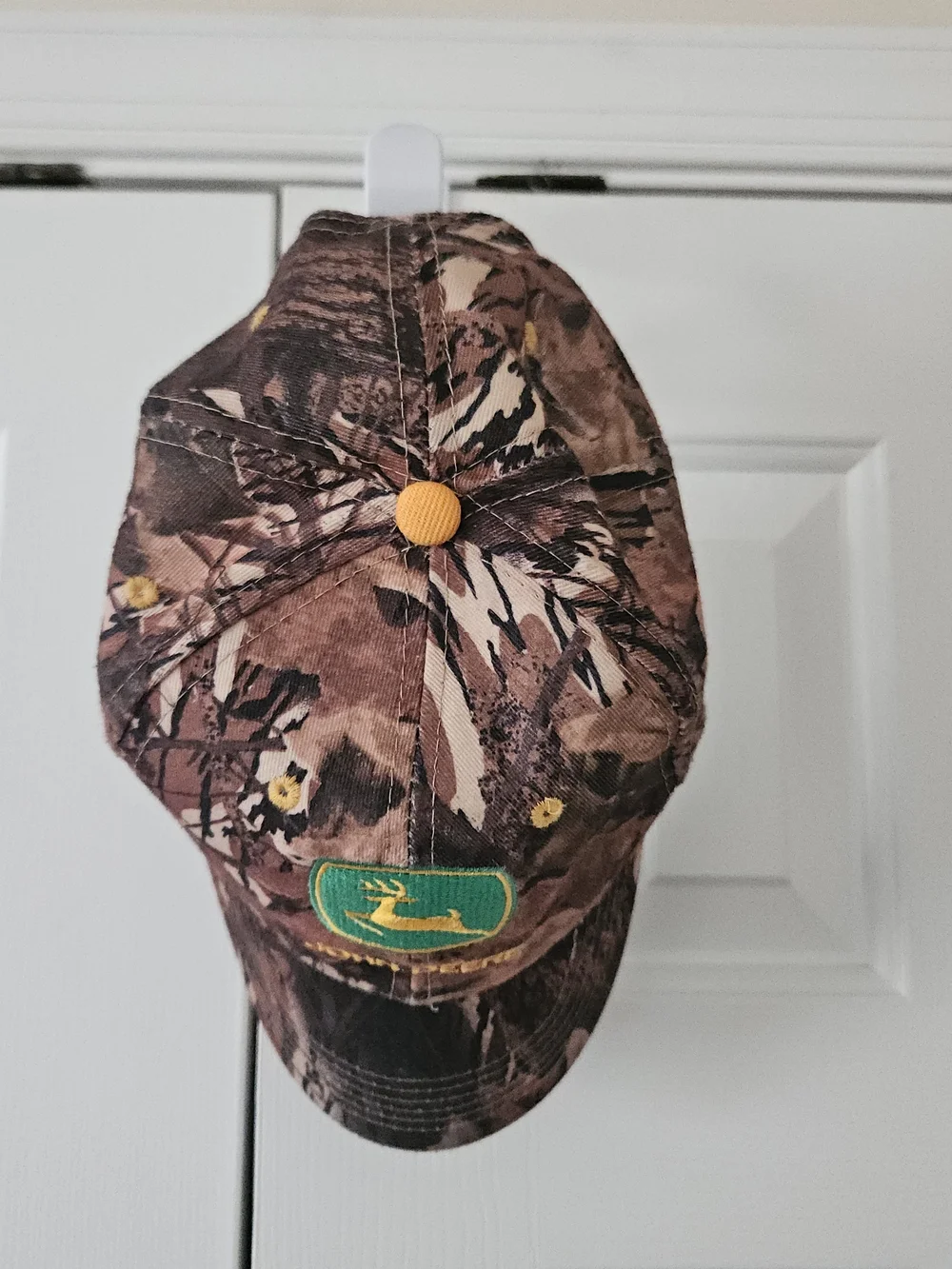 John Deere Camo Adjustable Baseball Cap Hat, Agriculture Theme